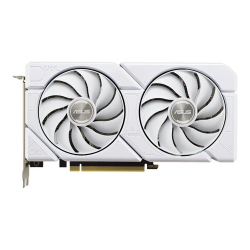 ASUS Dual GeForce RTX 4070 EVO 12GB - White OC Edition - carte graphique - GeForce RTX 4070 - 12 Go GDDR6X - PCIe 4.0 - HDMI, 3 x DisplayPort - blanc