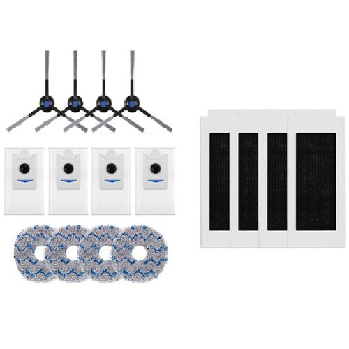Pour X5 PRO Accessoire de Robot Balayage Vadrouille Sac à Poussière Consommables Rouleau Latéral Brosse Éléments Filtrants Latérale B
