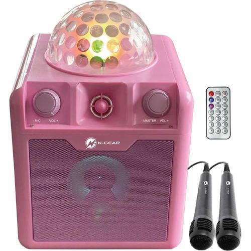 N-Gear Disco Block 410 Pink enceinte disco/karaoké portable