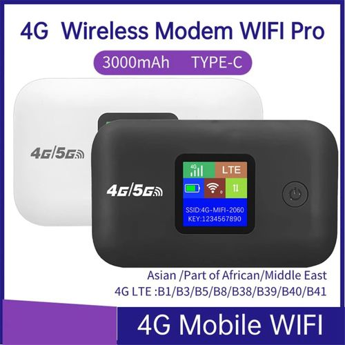 A8 4G LTE Routeur Sans Wifi Modem Portable 3000 MAh Mini Hotspot Extérieur Pocket Mifi 150 Mbps avec Répéteur de Carte SIM, B