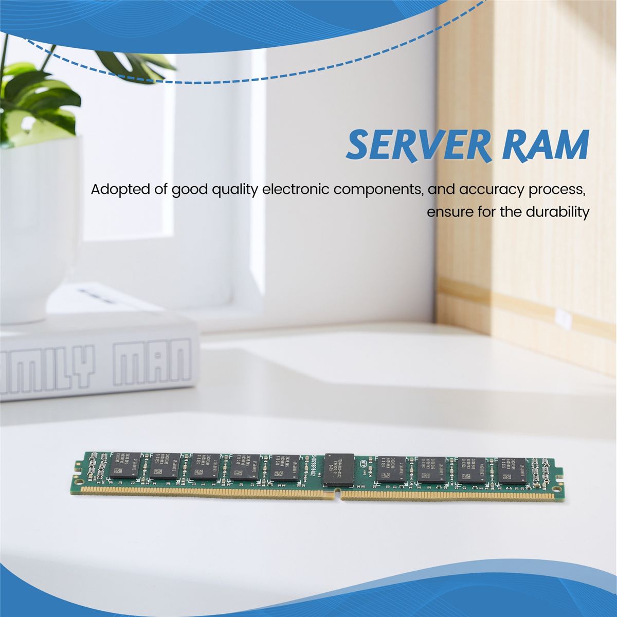 DDR4 8 Go RECC RAM PC4-21300 2666 MHz 1,2 V 2RX8 REG ECC Mm... - 4