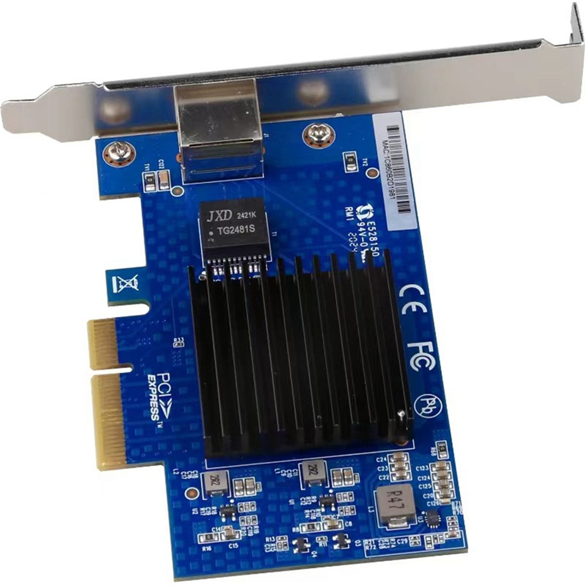 Carte Rseau PCIE 3.0 4X 10G AQC107 Serveur NIC Compatible a... - 4