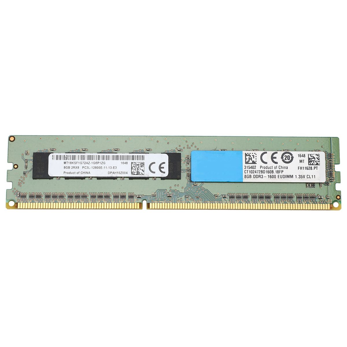 4X 8 GB Mmoire RAM 2RX8 1.35V DDR3 PC3L-12800E 1600 MHz 240... - 3
