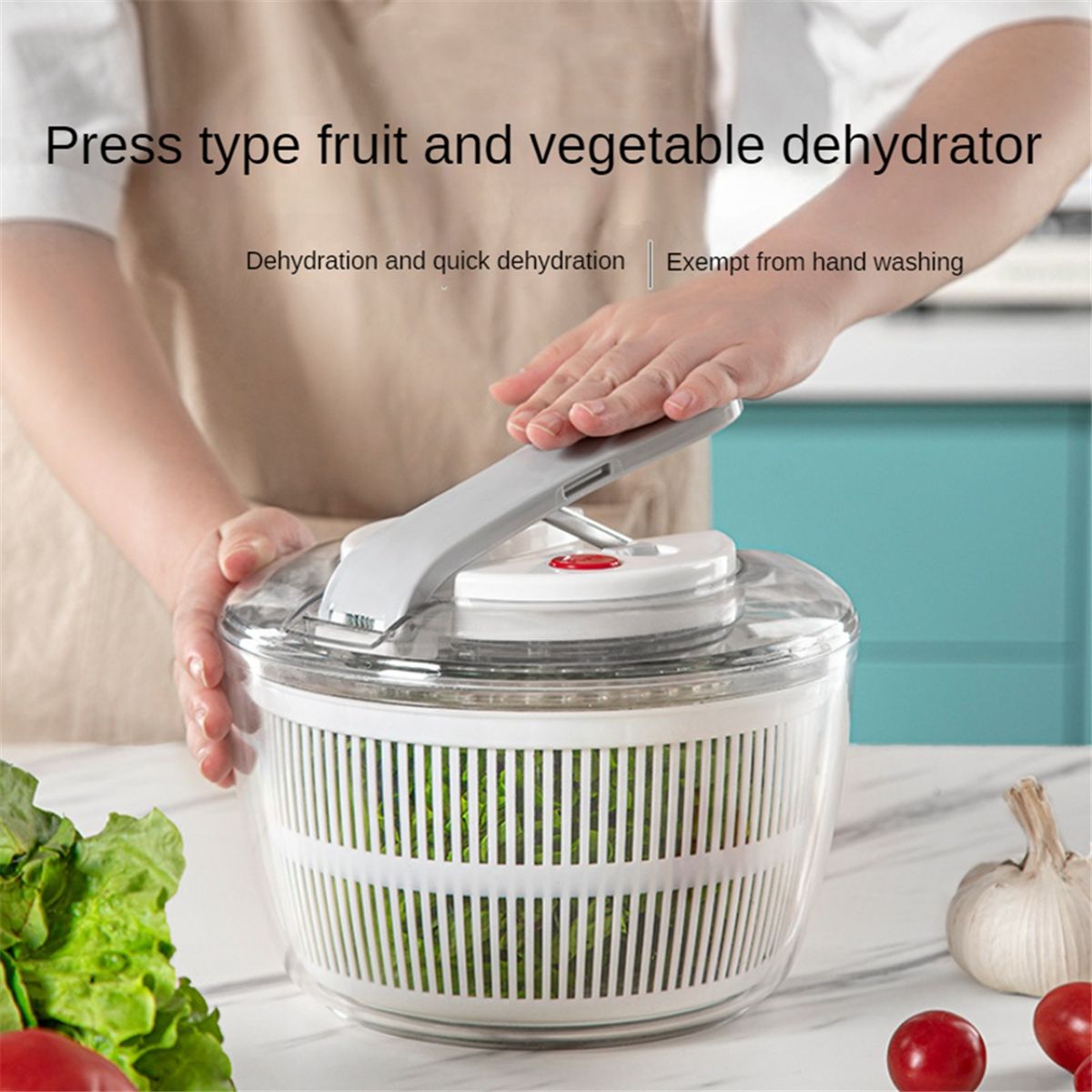 Essoreuse  Salade Laitue Manuelle pour la PrParation des L...