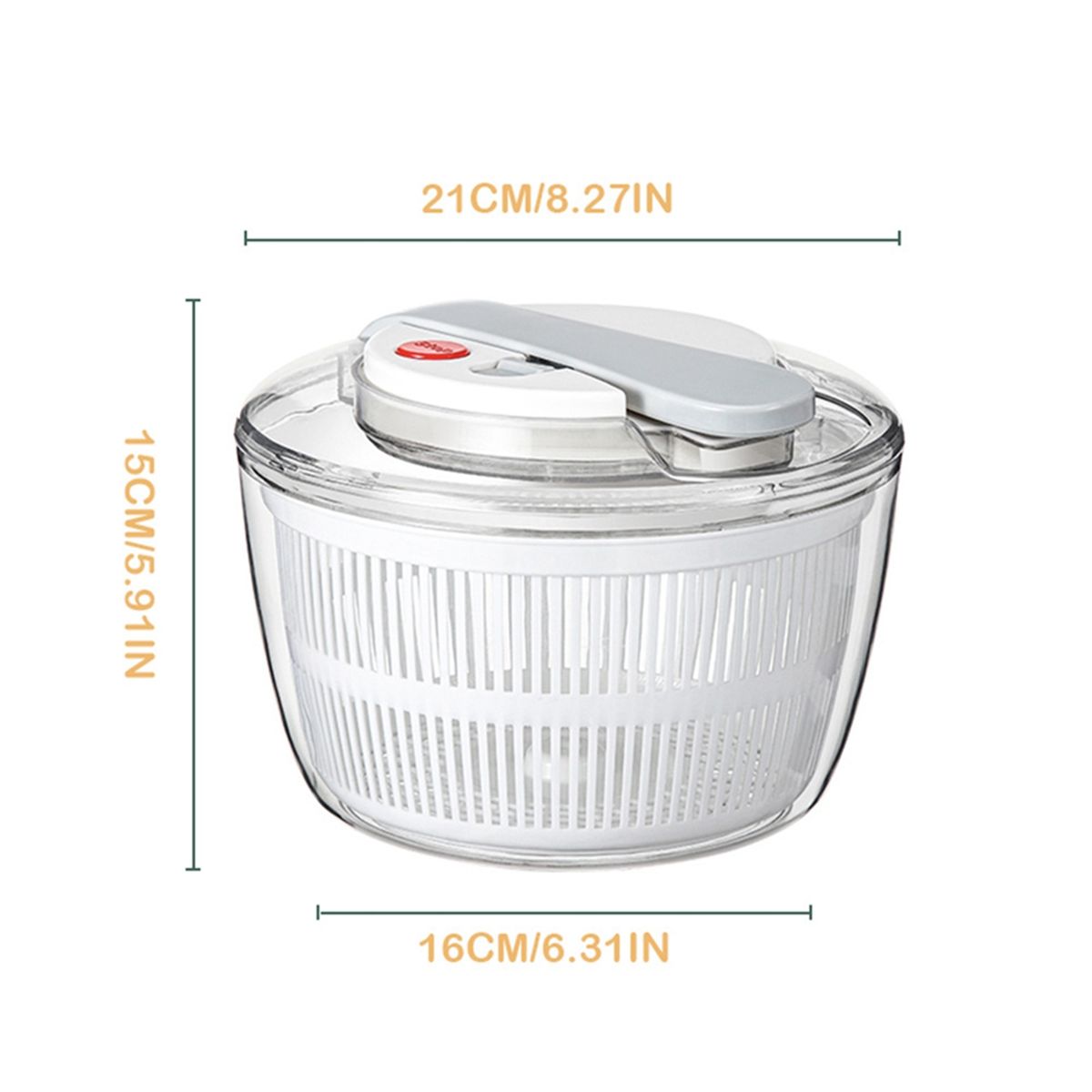 Essoreuse  Salade Laitue Manuelle pour la PrParation des L... - 5