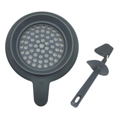Passoire à Pâte pour TM6, TM5, TM31, Accessoire Robot Culinaire, avec Grattoir, Outil de Cuisine