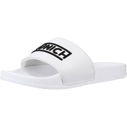 Munich Flat Slider 3d Logo Colour Blanc