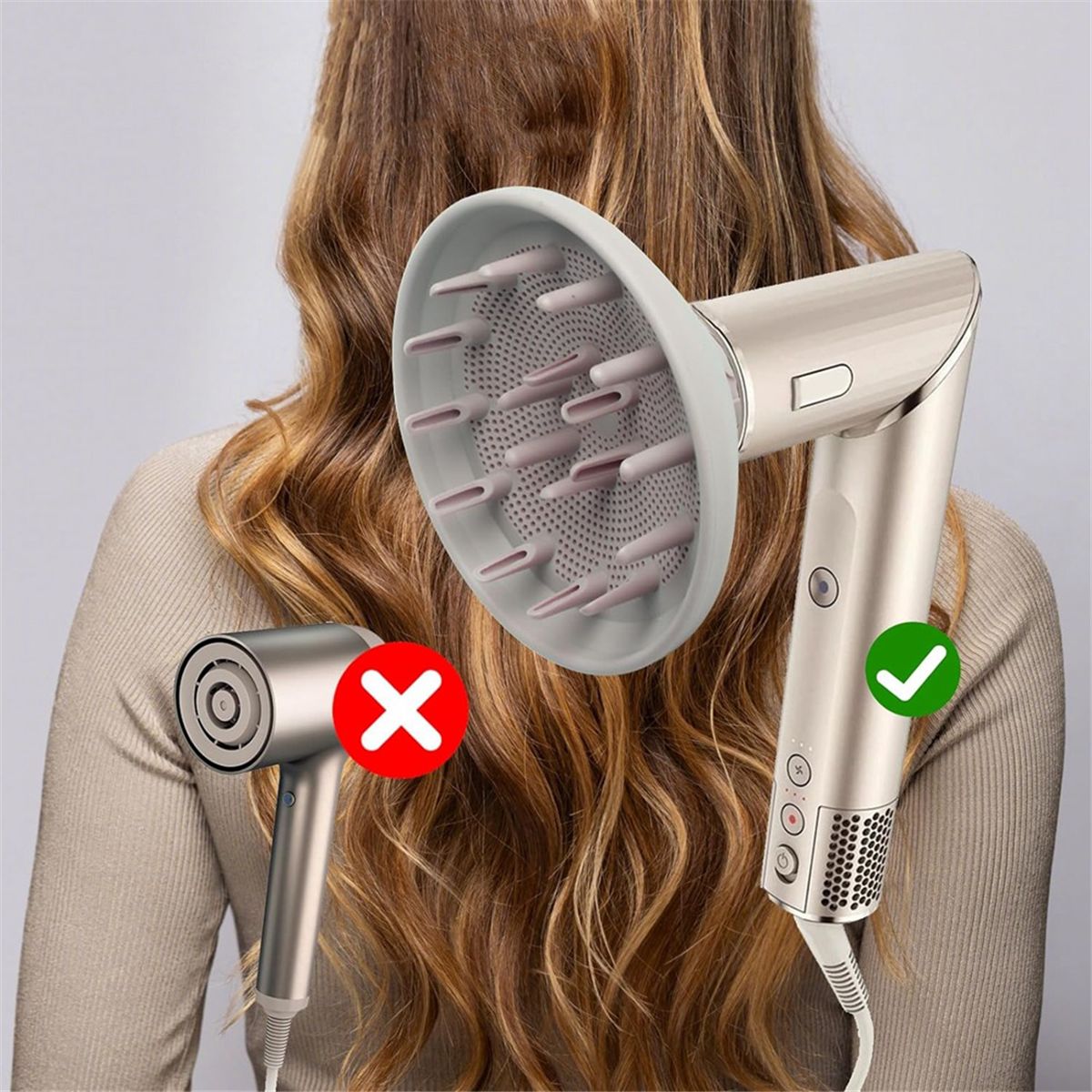 Fixation Diffuseur pour Sche-Cheveux FlexStyle, Amliore le... - 3