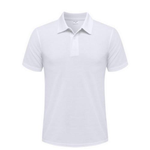 Polo Homme Npz En Coton Blanc