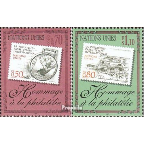 Nations Unies - Genève 319-320 (Complète Edition) Oblitéré 1997 Philatélie