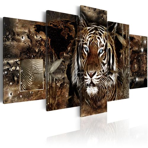 Tableau Guard of the Jungle 100 x 50 cm