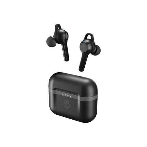 Skullcandy Indy Evo - Écouteurs sans fil avec micro - intra-auriculaire - Bluetooth - noir brut