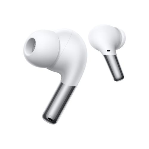 OnePlus Buds Pro - Écouteurs sans fil avec micro - intra-auriculaire - Bluetooth - Suppresseur de bruit actif - blanc brillant