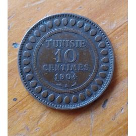 Piece 10 Centimes Tunisie 1904