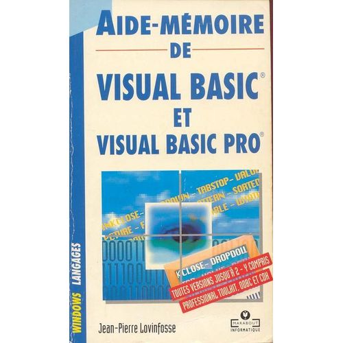 Aide-Mémoire De Visual Basic Et Visual Basic Pro
