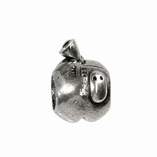 Carlobiagi Perle Pomme 925 Véritable Argent Breloque Bijoux Zircone Élément Bbscz45c