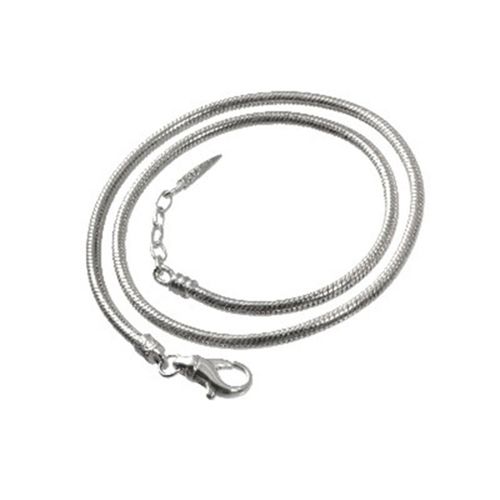 Carlo Biagi Collier Perles Mousqueton 43cm 925 Bnlex43
