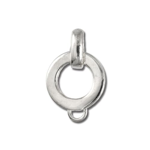 Silberdream Connecteur Charmscarrier Breloque Femme Argent 925 Véritable Fc0062