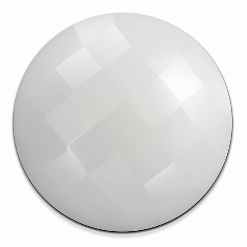 Amello Pièce De Monnaie Acrylique Bijoux Blanc 30 Mm Insert Pièce De Monnaie Femme Plastique Esc708w