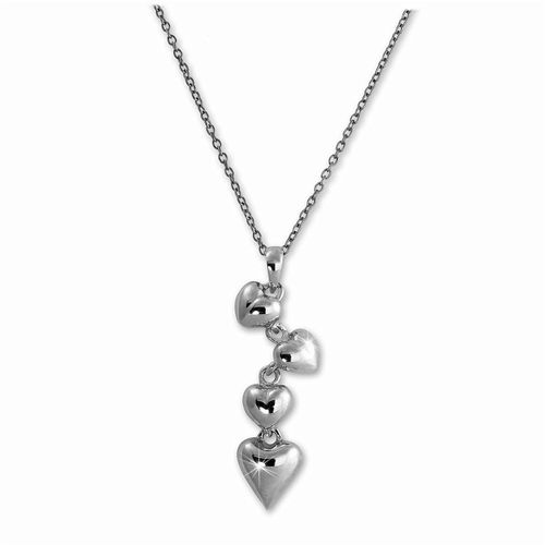 Silberdream Collier Coeur Argent Bijoux Femme 47cm Argent 925 Sdk50644j