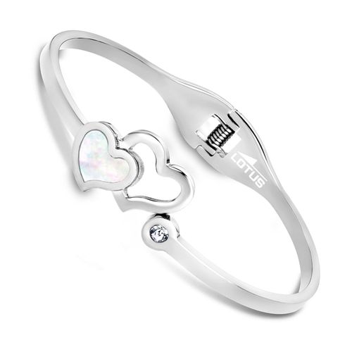 Lotus Style Bracelet Manchette Argent Ls1792-2/1 Femme Acier Inoxydable Jls1792-2-1