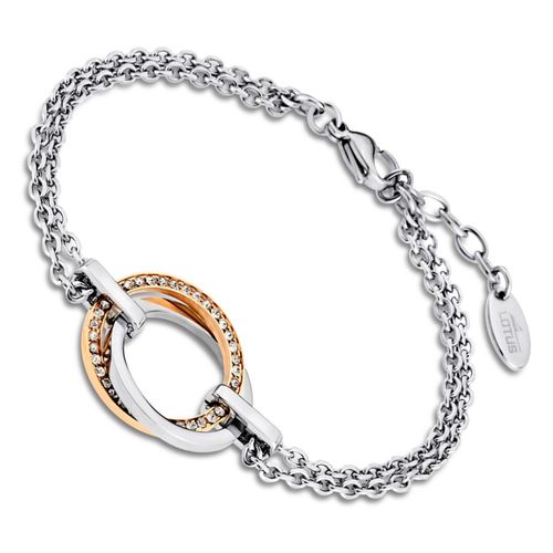 Lotus Style Bracelet Argent Ls1780-2/2 Bijoux De Bras Femme Acier Inoxydable Jls1780-2-2