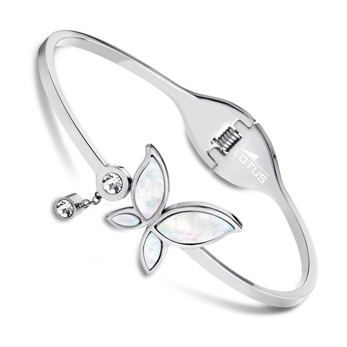 Lotus Style Bracelet Manchette Argent Ls1794-2/1 Femme Acier Inoxydable Jls1794-2-1
