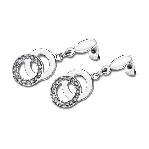 Boucles Doreilles Lotus Style Argent Ls1913-4/1 Boucles Doreilles Clous Femme Acier Inoxydable Jls1913-4-1