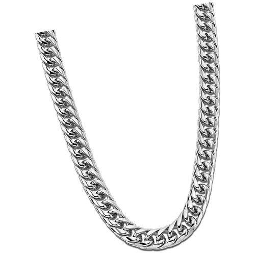 Collier Style Lotus Argent Ls1937-1/1 Bijoux Pour Hommes En Acier Inoxydable Jls1937-1-1