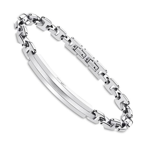 Bracelet Style Lotus Argent Ls1966-2/1 Bijoux Homme Acier Inoxydable Jls1966-2-1