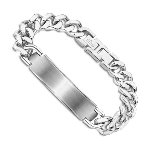 Bracelet Style Lotus Argent Ls1989-2/1 Bijoux Homme Acier Inoxydable Jls1989-2-1
