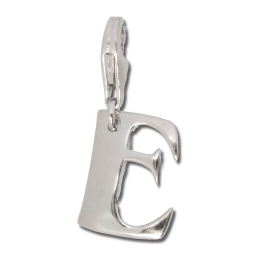 Silberdream Breloque Bracelet En Argent Véritable 925 Pendentif Lettre E Fc70e