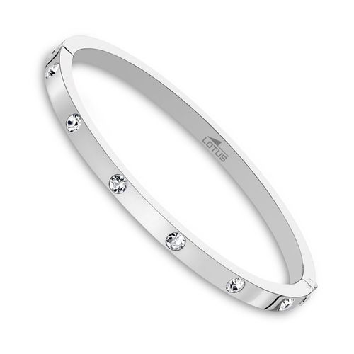 Lotus Style Bracelet Jonc Argent Ls1846-2/1 Bijoux Femme Acier Inoxydable Jls1846-2-1