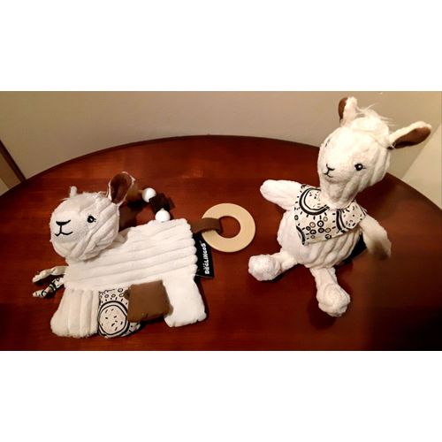 Lot Lamas Doudou Et Hochet - Les Deglingos