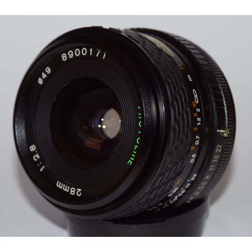 Grand-angle Photoline 28mm 2.8 Canon FD