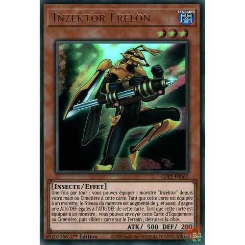Yu Gi Oh Gfp2 Fr062 Inzektor Frelon Ultra Rare