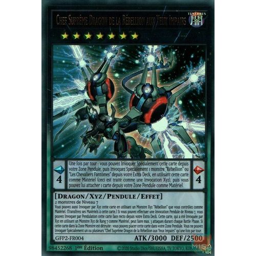 Yu Gi Oh Gfp2 Fr004 Chef Suprême Dragon De La Rébellion Aux Yeux Im Ultra Rare