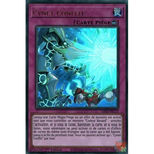 Yu Gi Oh Gfp2 Fr173 Cynet Conflit Ultra Rare