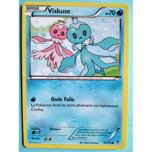 Carte Pokémon N° 592 Viskuse