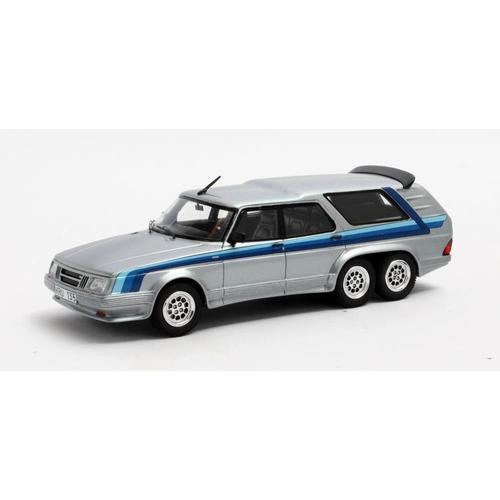 Saab 906 Turbo Concept - Argent Métallisé 1984 1/43 Matrix-Matrix