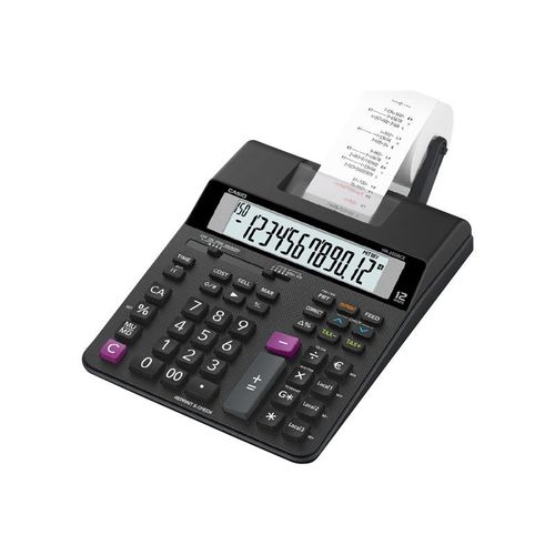 Casio HR-200RCE - Calculatrice avec imprimante - LCD - 12 chiffres - pile