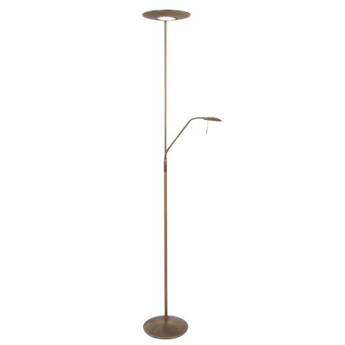 Sienna Zodiac Lampe Led Mère & Enfant Bronze Brossé, Plastique Mat
