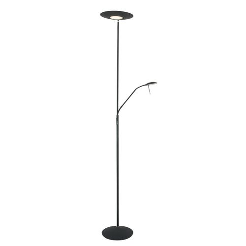 Sienna Zodiac Lampe Led Mère & Enfant Noir Mat, Plastique Mat