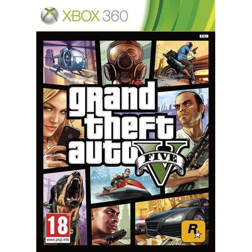 Xbox 360 X360 Gta 5 Uk