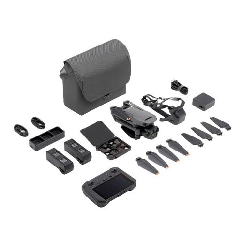 Dji Mavic 3 Pro Fly More Combo (Dji Rc Pro) Drone Quadricoptère 100% Rtr Prises De Vue Aériennes, Professionnel Gris-Dji