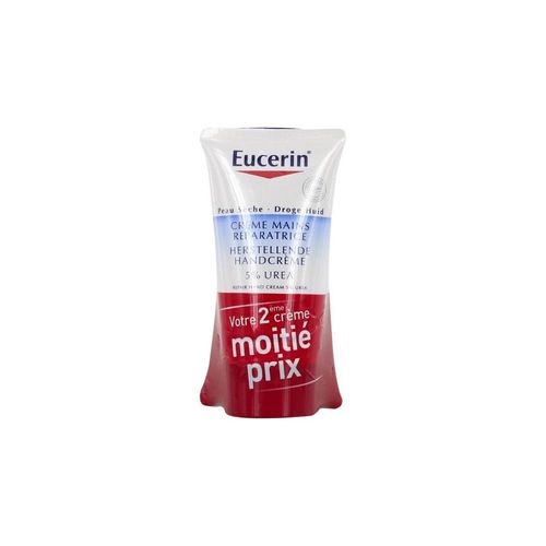 Eucerin Crème Mains Réparatrice 5% Urée 75ml X2 