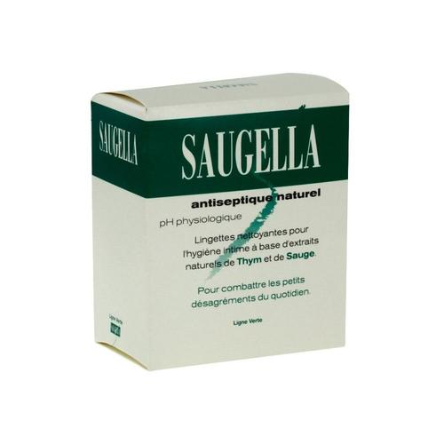 Saugella Lingettes Antiseptiques 10 Lingettes 