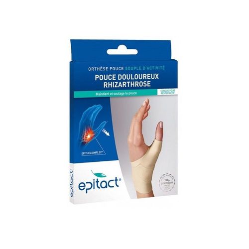 Epitact Orthèse Pouce Souple D'activité Rhizarthrose Gauche Taille S 