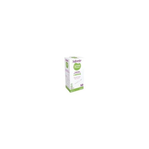 Saforelle Tampon Super Avec Applicateur 14 Coton Bio 