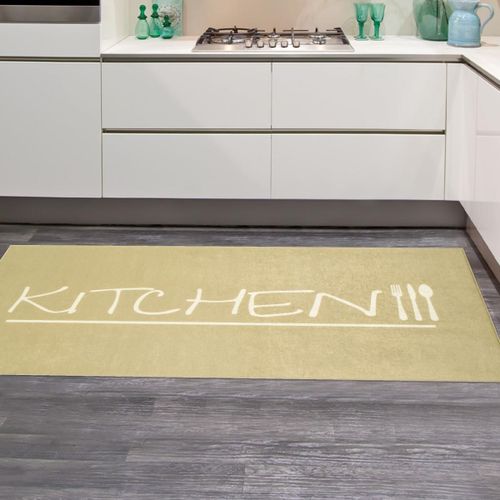 Tapis Chambre Lavable 30° 80x150 Beige Et Blanc Impnum 13
